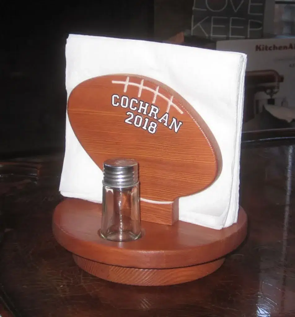 Sports Engraved Wood Product